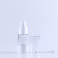 Cosmetic Skincare 30ml 50ml Airless Bottle White Pump